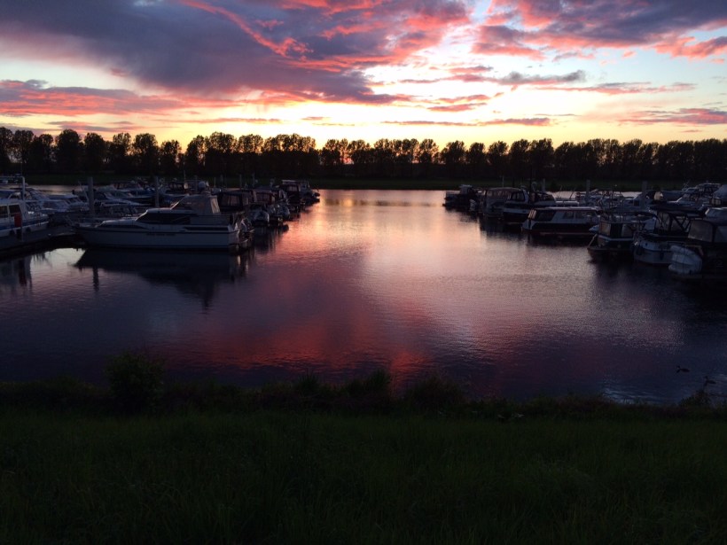 Sonnenunterlang in VanDerLaan