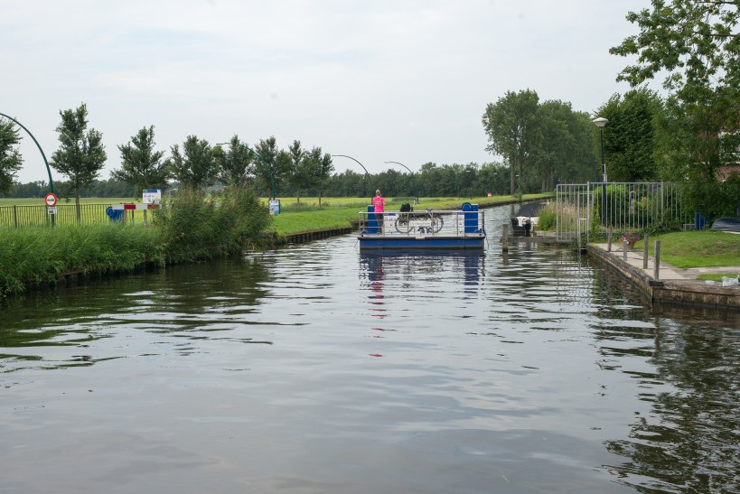 Fähre bei Woerden auf der Grecht